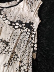 Y2k Floral Belt Detail Mini dress