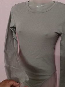 ZARA Women&#39;s Bodysuit(Grey)