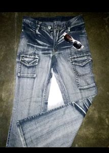 Bootcut Grey Jeans