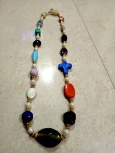 Multicolour Crystal Mala Unisex