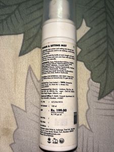 It’s a lame serum and Zudio setting mist combo