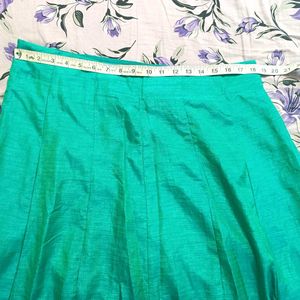 Golden and Green lehenga kurta