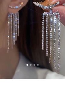Rhinestone Artificial Jewellery- Dangle