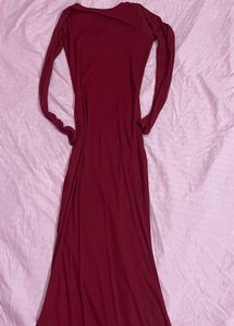Burgundy Maxi Dress