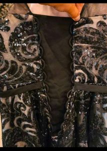 Sequin Dress In Net