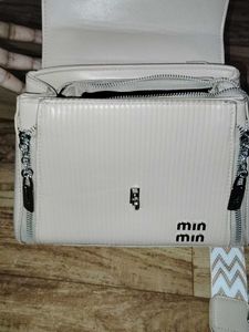 minmin siling bag with broadbelt