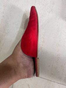 Mast And Harbour Red Mule Flats