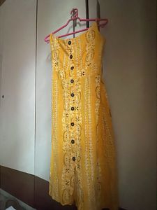 Yellow Summy Classy Dress