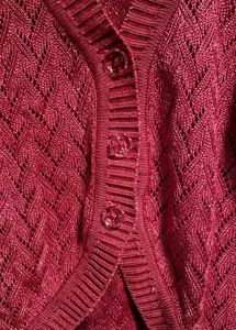 Pink Knit Cardigan
