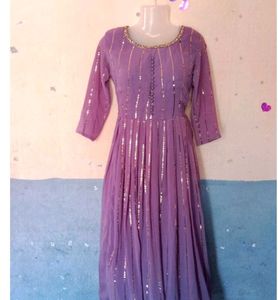 Woman Ambrella Full Flar One Piece 💜
