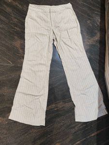 H and M linen blend trousers