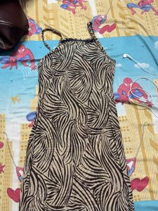 Zebra Print Dress