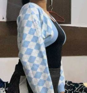 Crop Sleaves Cardigen ✨