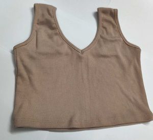 Cute Tan Tank Top