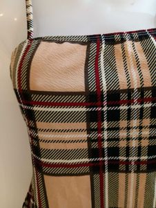 Shein Plaid Bodycon Dress