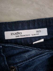 Stylish Dark Wash Denim Jeans