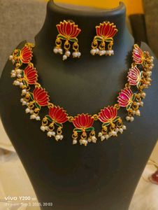 Necklace And Earrings