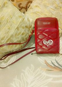 Trendy Rustic Red Sling Bag ♥️