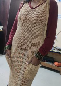 Knitted Beach Cover Up