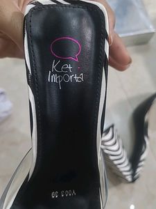 Price Dropped Brand New Zebra Print Heels