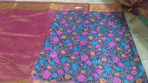 Pattu Saree With Blouse Piece