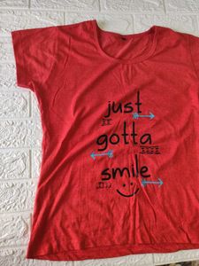 Red Graphic Tee
