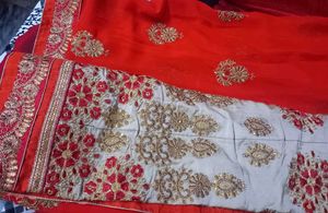 Full Embroidery Heavy Lehanga Saree