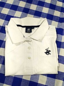 Beverly Hills Polo Club White Pol