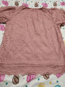 Pink Puff Sleeve Top