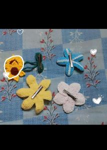 Combo Crochet Hair Clip ✨🌻