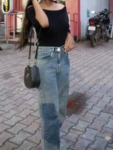 Black Off Shoulder Top