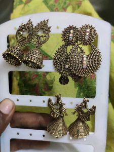 Antique Jhumka Earrings