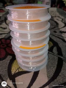 8 elastic cord thread crystal tec jewellery craft