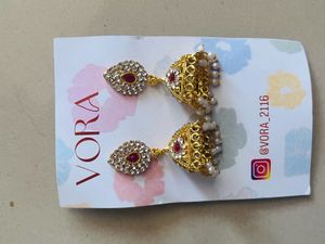 Woman earrings festival wear
