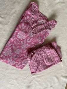 Floral Print Suit