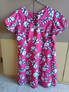 FabAlley Pink Floral Dress