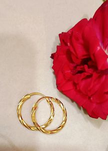 Fancy Hoop Earrings