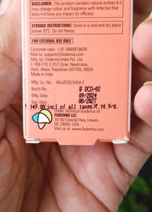 Fixderma Acne Control &amp; Oil Free Face Moisturizer