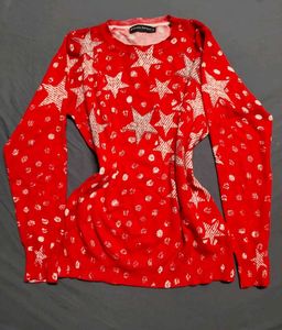 Gems Star Thin Sweater