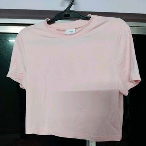 SAVANA Pink Crop Top