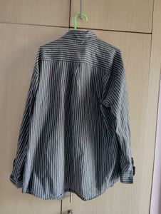 Striped Oversized Button-Down SHIRT ✨✨