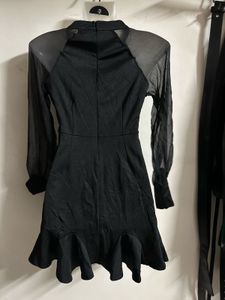 Elegant Black Mini Dress