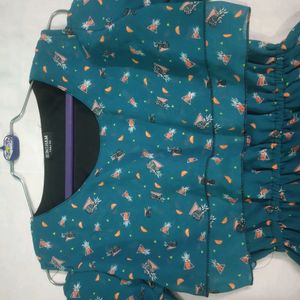 Printed Long Dress