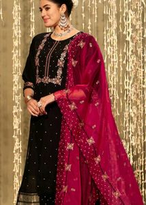 Pakistani Dress Black