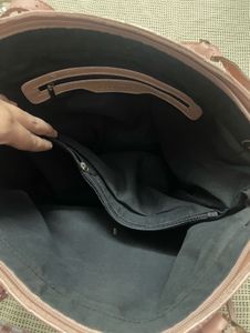 Pink Quilted Handbag