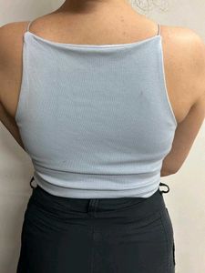 Zara Blue Tank Top