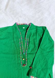Green Kurta