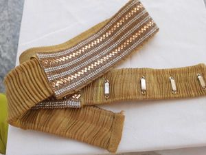 Combo Waist Traditional Belt +loop Earrings