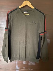 Men’s Military Green Colour Sweater (M)