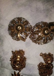 ✨️ DESI GOLDEN EARINGS COMBO OFFER ✨️